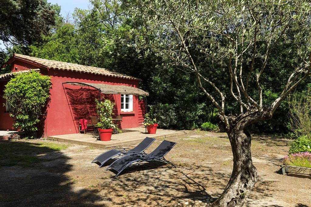 Les Gites Du Domaine De Rhodes Aviñón Exterior foto